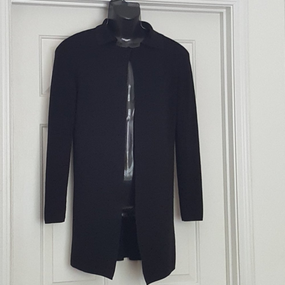 Women's MARISA Open Cardigan Size M Color Black
